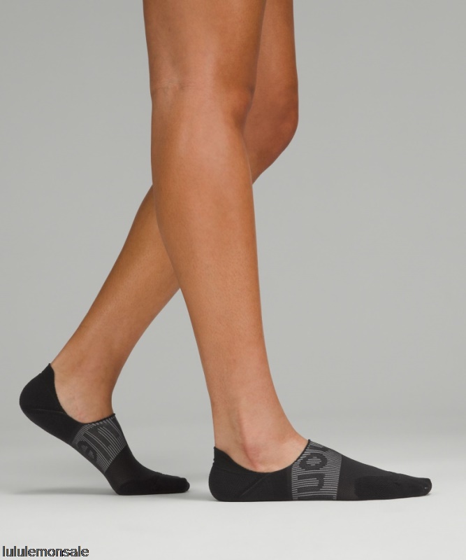 Lululemon Damen DELULU437 | Schwarz Power Stride No-show Socke Mit Active Grip 5er Pack Nur Online